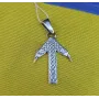 Подвеска Руна Тюр Maxi Silver 5254
