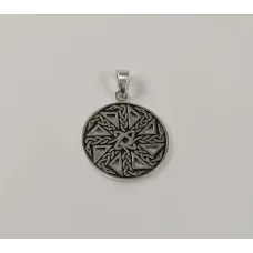 Подвеска оберег Коловрат Maxi Silver 5196