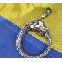 Оберег Уроборос Maxi Silver 5011