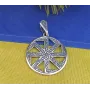 Женский кулон Оберег Коловрат Maxi Silver 4400