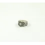 Кольцо оберег Черное Солнце Maxi Silver 4310 SE 18.5