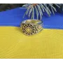 Кольцо оберег Черное Солнце Maxi Silver 4310 SE 19