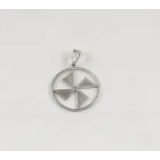 Кулон Оберег Стрибожич Maxi Silver 2438