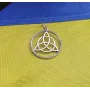 Кулон Оберег Триглав Maxi Silver 2437