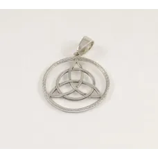 Кулон Оберег Триглав Maxi Silver 2437