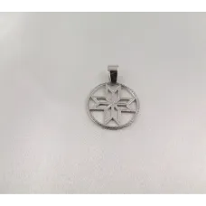 Женский кулон Оберег Алатырь Maxi Silver 2422