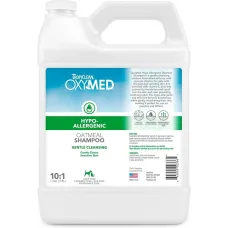 Шампунь для собак и котов OxyMed Tropiclean гипоалергенный успокаивающий 1:10 3,8 л