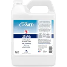 Шампунь для собак и котов OxyMed Tropiclean от зуда 1:10 3,8 л