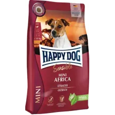 Корм для собак мелких пород с чувствительным пищеварением Happy Dog Mini Africa 4 кг
