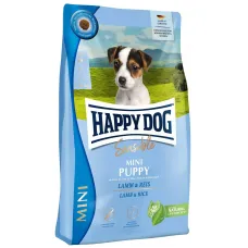 Сухой корм для щенков мелких пород весом до 10 кг Happy Dog Sensible Mini Puppy с бараниной и рисом 800 г Сухой корм для щенков мелких пород весом до 10 кг Happy Dog Sensible Mini Puppy с бараниной и рисом 800 г