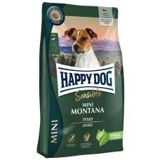 Сухой корм беззерновой для мелких пород Happy Dog Sensible Mini Montana с кониной 4 kg (61248)