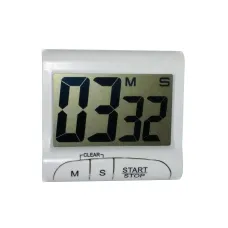Таймер кухонний з дисплеєм Lux Electronic Timer D-016 Білий Таймер кухонний з дисплеєм Lux Electronic Timer D-016 Білий