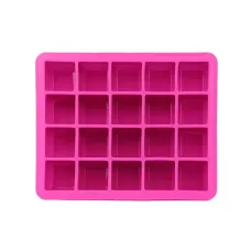 Силиконовая форма CUMENSS AI-820 Cube 20 Розовый (11117-62686)