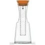 Графин для напитков ZestGlass 1100 мл orange cap DP83523 Pasabahce