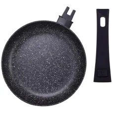Индукционная сковородка со съемной ручкой диаметр 28 см DP86224 Fissman
