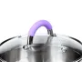 Кастрюля на 4.7л из нержавеющей стали Annette с крышкой-дуршлагом DP86336 Fissman