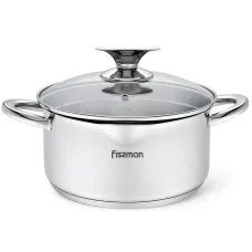 Кастрюля из нержавеющей стали Elegance 5.6л DP86348 Fissman