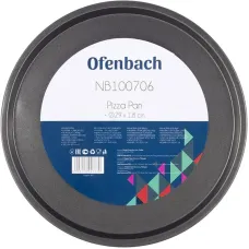 Форма для выпечки пиццы круглая 29х2 см с антипригарным покрытием Ofenbach DP97197 Форма для выпечки пиццы круглая 29х2 см с антипригарным покрытием Ofenbach DP97197