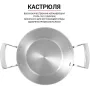 Кастрюля из нержавеющей стали со стеклянной крышкой 1.8л DP97923 Fissman