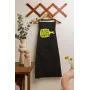 Фартук кухонный с принтом Кавун Так вкусно готовит только бабушка 68 см Черный