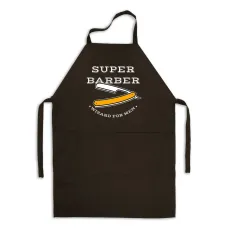 Фартук кухонный с принтом Кавун Super Barber Wizar for men 68 см Черный