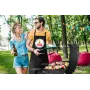 Фартук кухонный с принтом Кавун Grill King 68 см Черный
