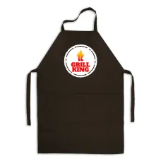 Фартук кухонный с принтом Кавун Grill King 68 см Черный