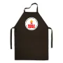 Фартук кухонный с принтом Кавун Grill King 68 см Черный