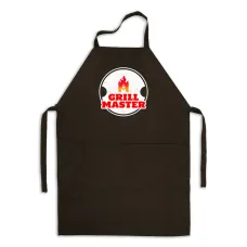 Фартук кухонный с принтом Кавун Grill Master 68 см Черный
