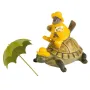 Декоративна статуетка Bird with turtle 20х16х12 см Lefard AL219024