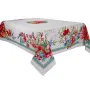 Кухонная скатерть Lefard 100х100 см С сине-красными цветами (AL219141 )