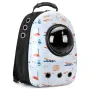Рюкзак для переноски домашних питомцев CosmoPet CP-8 с иллюминатором Sailboat White (3_03879)