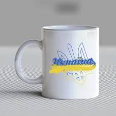 Чашка біла кухоль з принтом Чашка біла кухоль з принтом