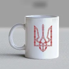 Чашка біла кухоль з принтом Чашка біла кухоль з принтом