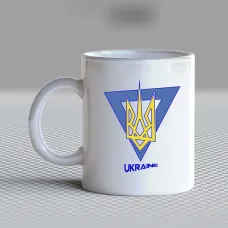 Чашка біла кухоль з принтом Чашка біла кухоль з принтом