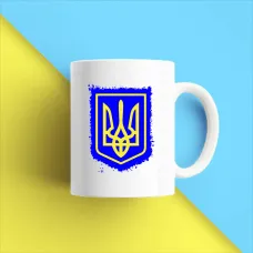 Чашка біла кухоль з принтом Чашка біла кухоль з принтом
