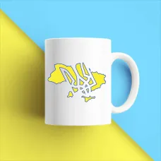 Чашка біла кухоль з принтом Чашка біла кухоль з принтом