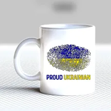 Чашка біла кухоль з принтом Чашка біла кухоль з принтом