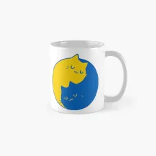 Чашка біла кухоль з принтом Чашка біла кухоль з принтом
