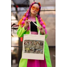 Еко-сумка шоппер з аніме принтом One Piece Ван-Піс Розшукова листівка Franky Френкі Usopp Усопп Luffy Луффи Кавун Бежевий Еко-сумка шоппер з аніме принтом One Piece Ван-Піс Розшукова листівка Franky Френкі Usopp Усопп Luffy Луффи Кавун Бежевий