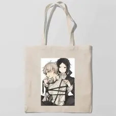 Еко-сумка шоппер з принтом Bungou Stray Dogs - Бродячі пси 19 Кавун Бежевий Еко-сумка шоппер з принтом Bungou Stray Dogs - Бродячі пси 19 Кавун Бежевий