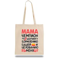Еко-сумка шоппер з принтом Еко-сумка шоппер з принтом