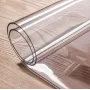 Скатертина м'яке скло Soft Glass 120x100 см Прозорий (1210715784)
