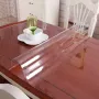 Скатерть мягкое стекло Soft Glass 140x100 см Прозрачный (1221253122)