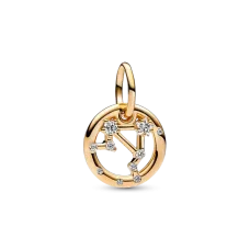 Срібна намистина No Brand Знак зодіака 