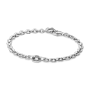 Серебряный браслет No Brand цепочный с кольцом 16