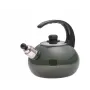 Чайник эмалированный со свистком Kamille KM-1039D 2.5 л Зеленый