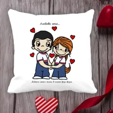 Подушка з принтом Love is Подушка з принтом Love is