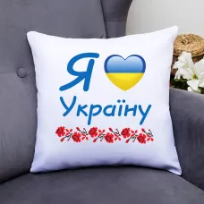 Подушка декоративна з принтом 