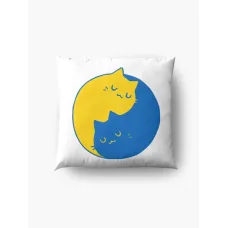 Подушка декоративна з принтом 